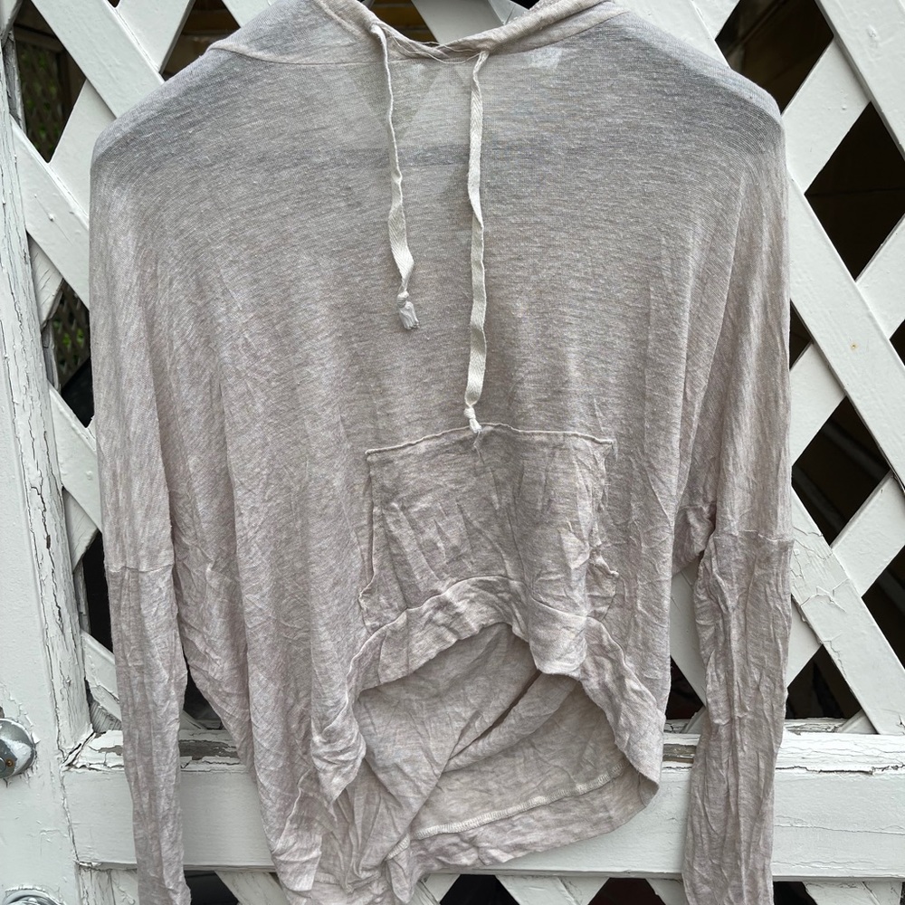 SOLD Tan Lightweight Hoodie